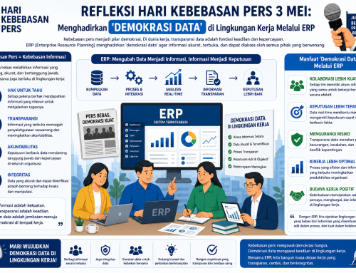 Refleksi Hari Kebebasan Pers 3 Mei: Menghadirkan ‘Demokrasi Data’ di Lingkungan Kerja Melalui ERP